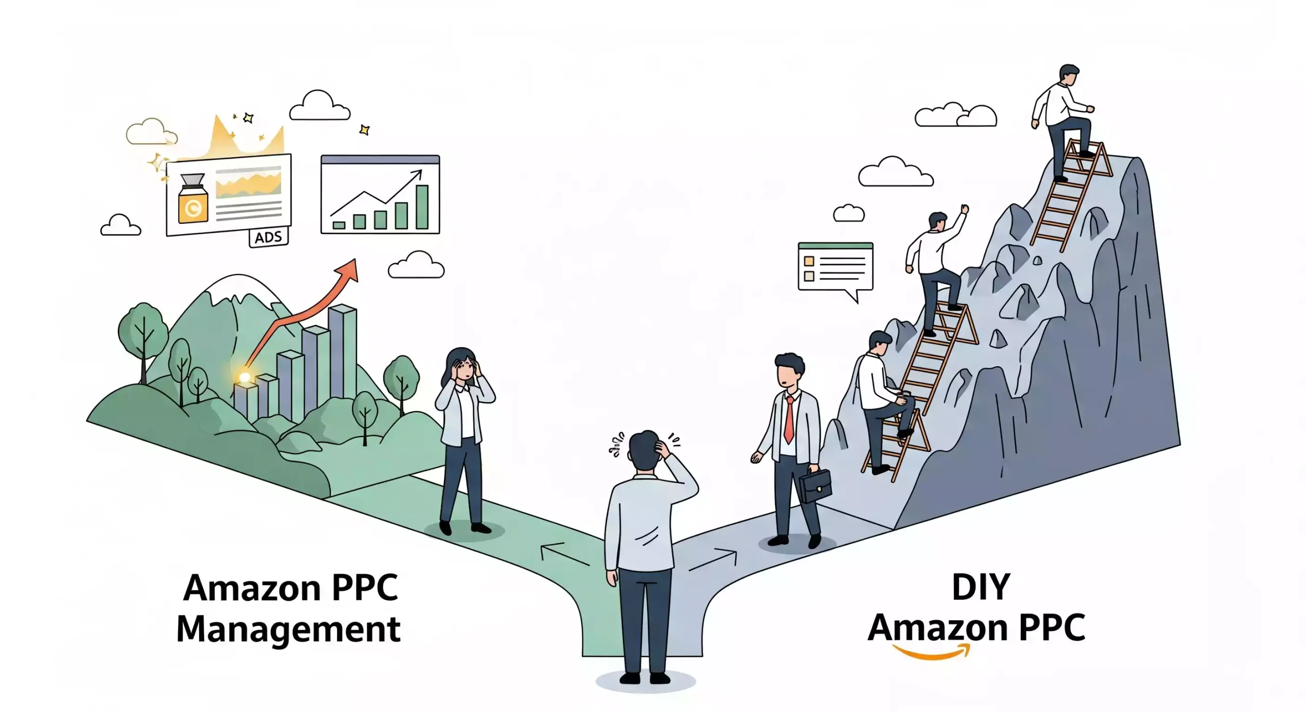 Amazon PPC Management DIY vs Professional Services