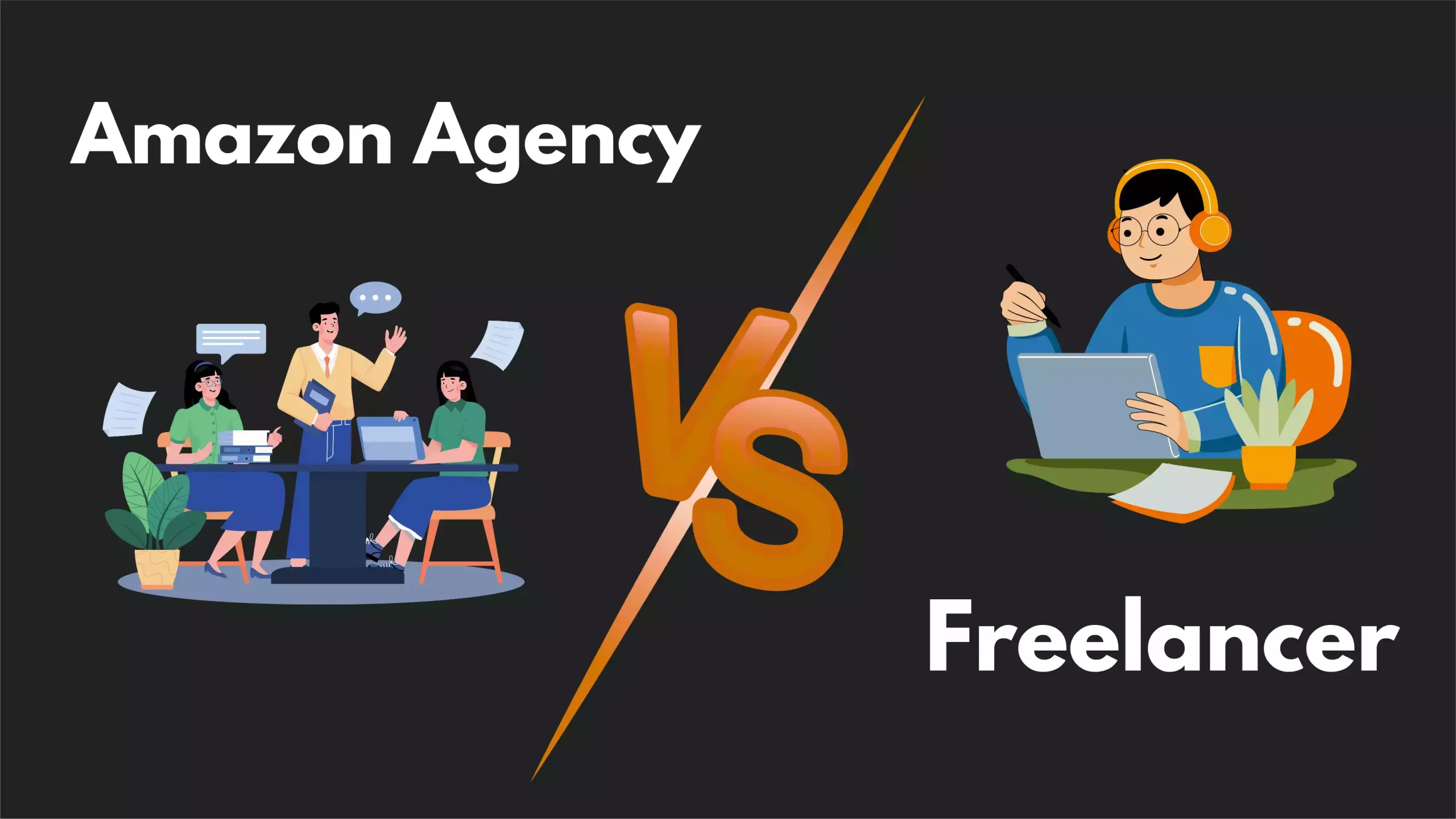 amazon agency vs freelancer